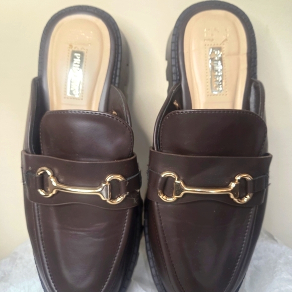 PRIMARK Brown Loafers SIZE 8 - Picture 9 of 9